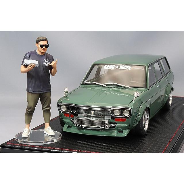 海外並行品 イグニッションモデル 1/18 ダットサン ブルーバード (510