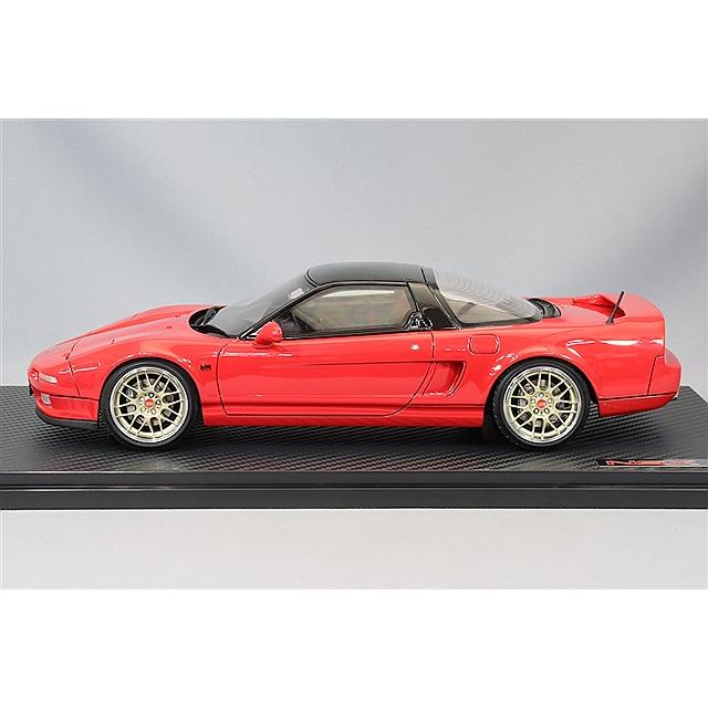 イグニッションモデル 1/18 ホンダ NSX (NA1) レッド/BBS RG-R イグニッションモデル 1/18 ホンダ NSX (NA1) レッド/BBS RG-R