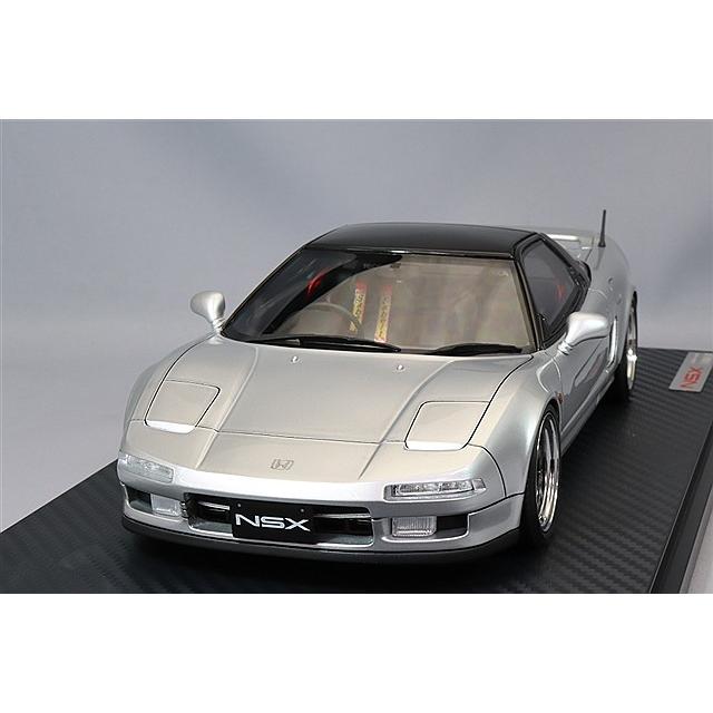 イグニッションモデル 1/18 ホンダ NSX (NA1) シルバー/BBS LM イグニッションモデル 1/18 ホンダ NSX (NA1) シルバー/BBS LM