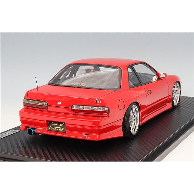 イグニッションモデル 1/18 VERTEX S13 シルビア レッド/CE28Nタイプ