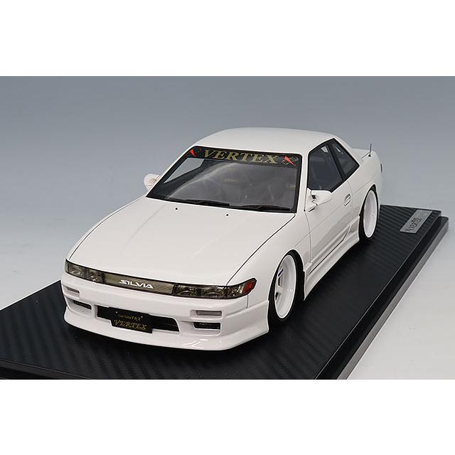 イグニッションモデル 1/18 VERTEX S13 シルビア ホワイト : キッド