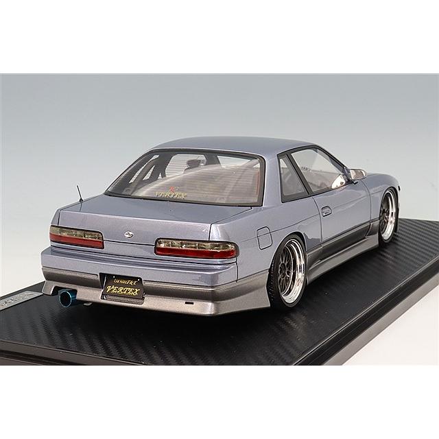 イグニッションモデル 1/18 VERTEX S13 シルビア ブルー シルバー