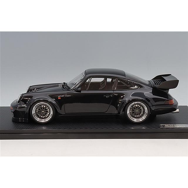 イグニッションモデル 1/18 ブラックバード 964 ブラック/BBS LMタイプ