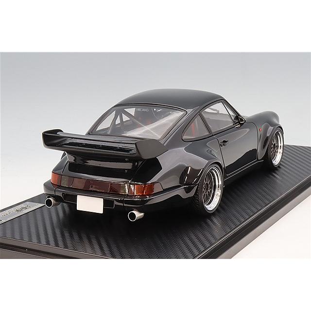 イグニッションモデル 1/18 ブラックバード 964 ブラック/BBS LMタイプ