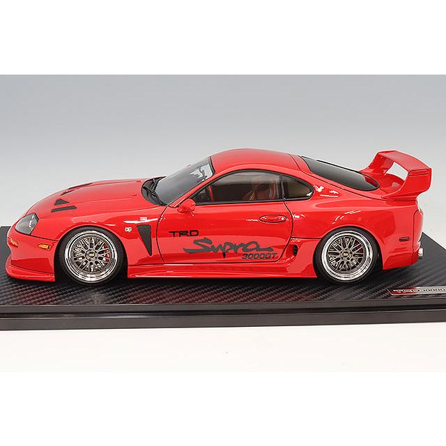 イグニッションモデル 1/18 トヨタ スープラ (A80) TRD 3000GT レッド
