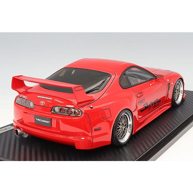 イグニッションモデル 1/18 トヨタ スープラ (A80) TRD 3000GT レッド