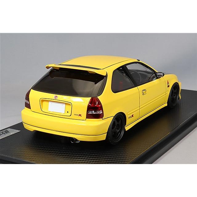 イグニッションモデル 1/18 ホンダ シビック (EK9) タイプR イエロー