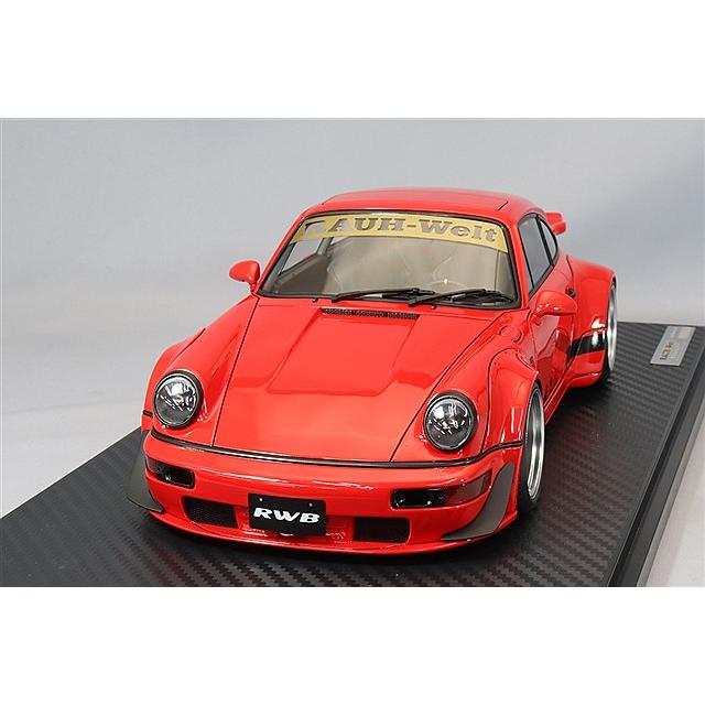 イグニッションモデル 1/18 RWB 964 レッド / WORK M1タイプ18インチ(ポリッシュ/ガンメタリック） : キッドボックス ...