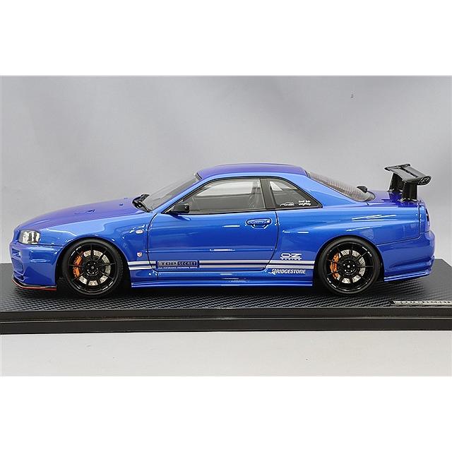 イグニッションモデル 1/18 トップシークレット 34GT-R (BNR34) ブルー