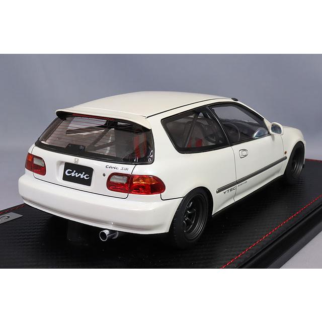 イグニッションモデル 1/18 ホンダ シビック (EG6) ホワイト