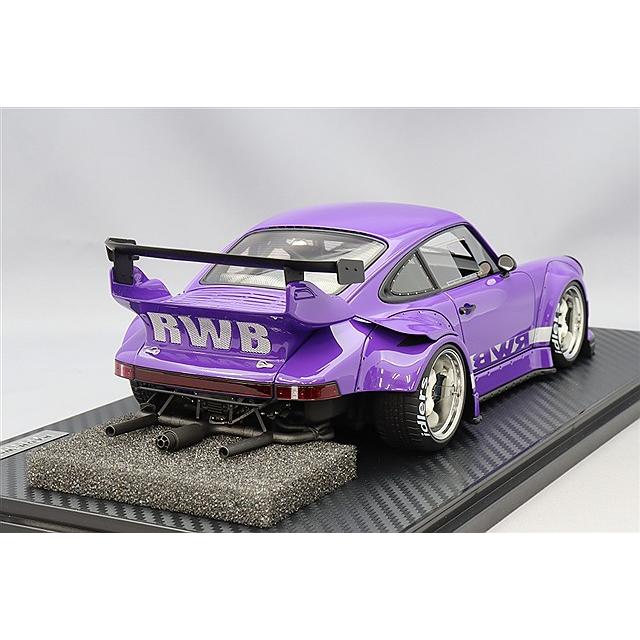 イグニッションモデル 1/18 RWB 930 パープル/WORKマイスターS1タイプ