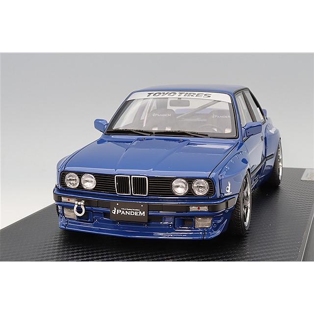 イグニッションモデル 1/18 パンデム 30 ブルー/TE37タイプ17インチ