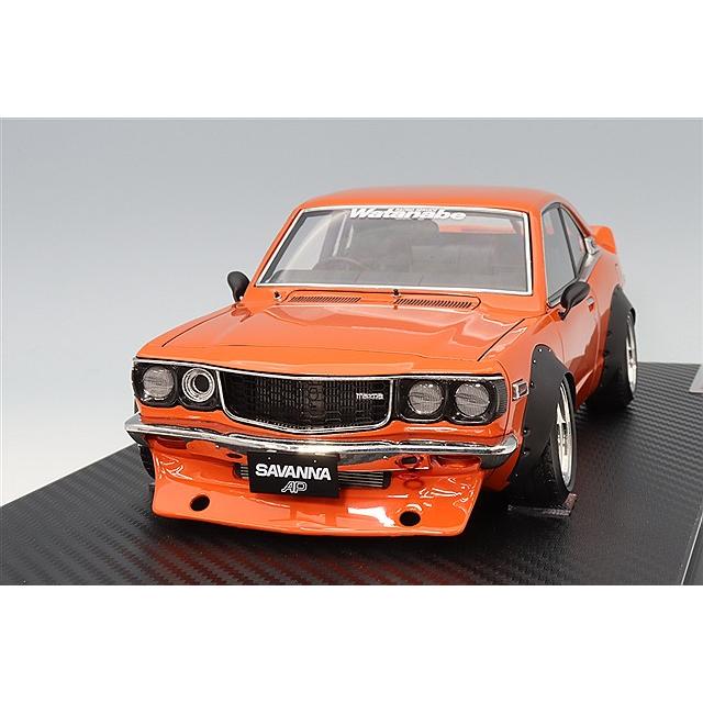 イグニッションモデル　1/43 サバンナ　S124A セミワークス　オレンジ イグニッションモデル 1/43 サバンナ S124A セミワークス オレンジ