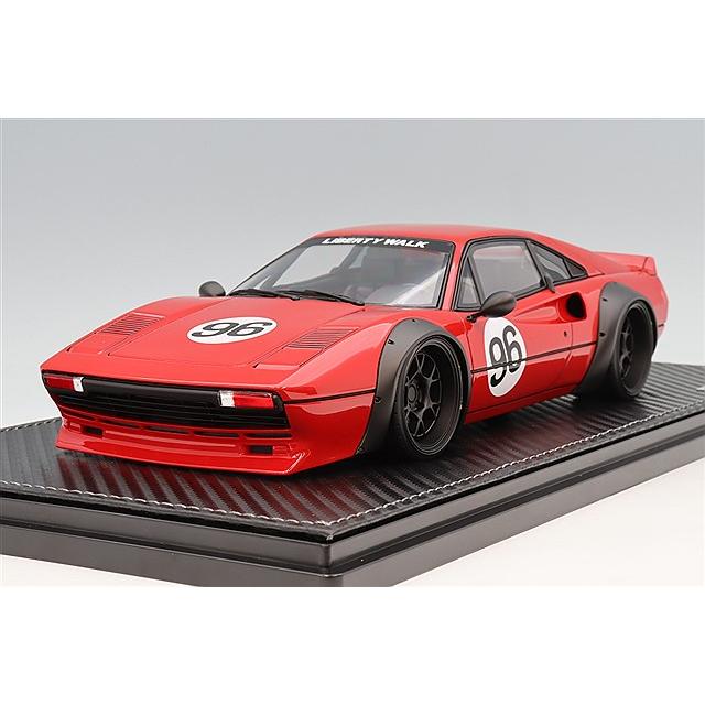 イグニッションモデル 1/18 LB-WORKS 308 レッド/LB-worksオリジナル18
