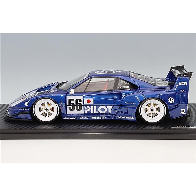イグニッションモデル 1/18 LB-WORKS 40 ブルーメタリック/LB-works