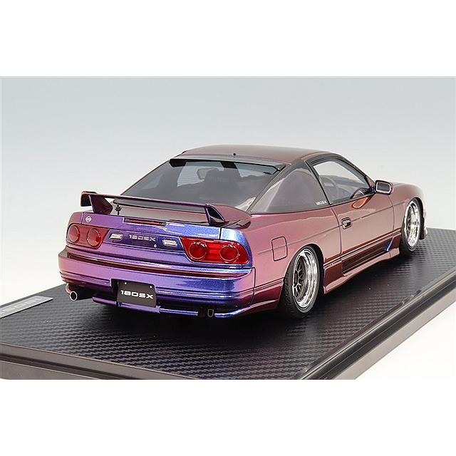 イグニッションモデル 1/18 日産 180SX タイプX (RPS13) パープル