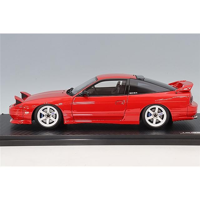 イグニッションモデル 1/18 日産 180SX タイプX RPS13 レッド/TE37