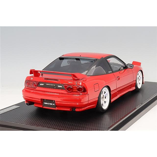 イグニッションモデル 1/18 日産 180SX タイプX RPS13 レッド/TE37