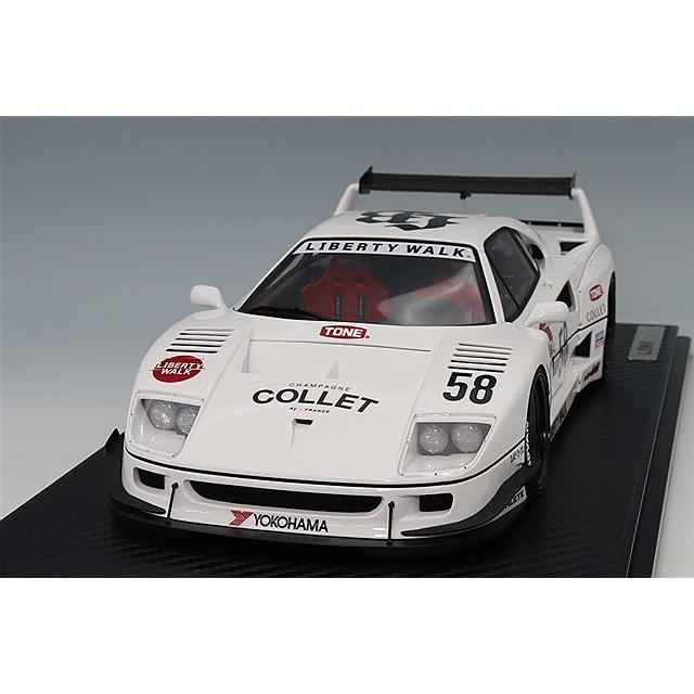イグニッションモデル 1/18 LB-WORKS 40 ホワイト/LB-worksオリジナル6