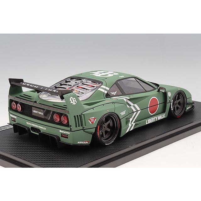 イグニッションモデル　1/43 LBWK ケンメリ グリーン イグニッションモデル 1/18 LB-WORKS 40 グリーン/LB-worksオリジナル6