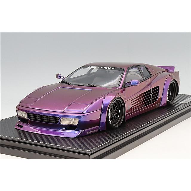 イグニッションモデル 1/18 LB-WORKS 512 パープルメタリック/LD97LD