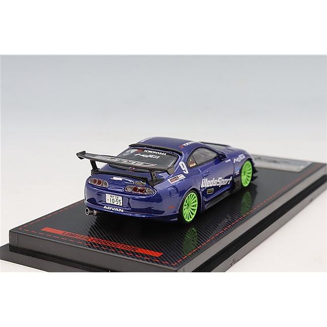 イグニッションモデル 1/64 トヨタ スープラ (JZA80) RZ ブルー