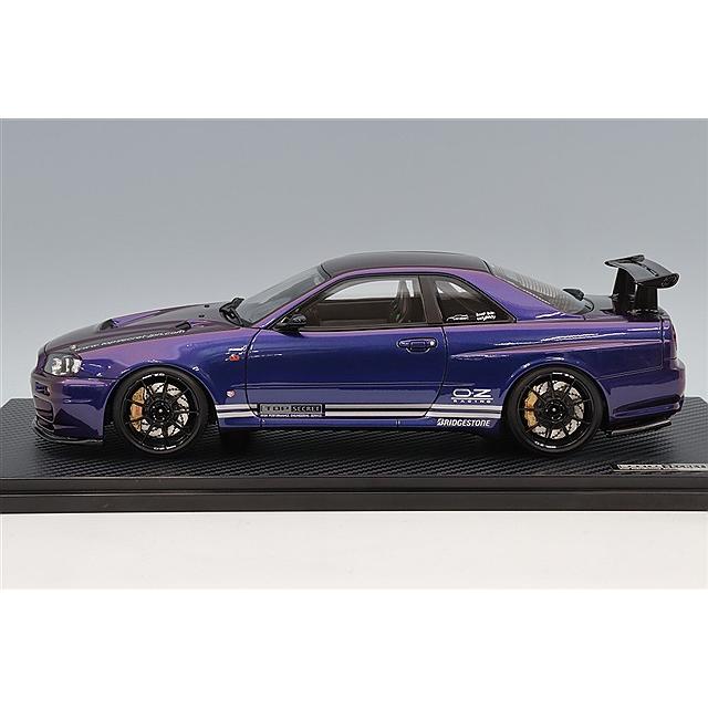 イグニッションモデル 1/18 (BNR34) GT-R SECRET TOP ミニカー