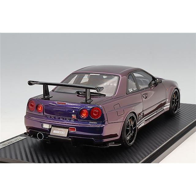 イグニッションモデル 1/18 トップシークレット 34GT-R BNR34 パープル