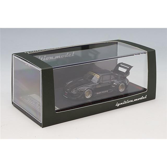 イグニッションモデル 1/64 RWB 993 ブラック/WORKマイスターM1タイプ