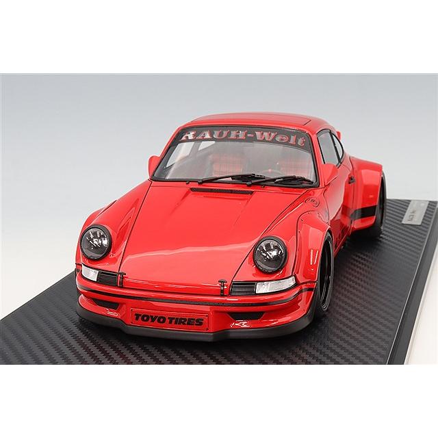 イグニッションモデル 1/18 RWB Backdate レッド/WORK M1タイプ18