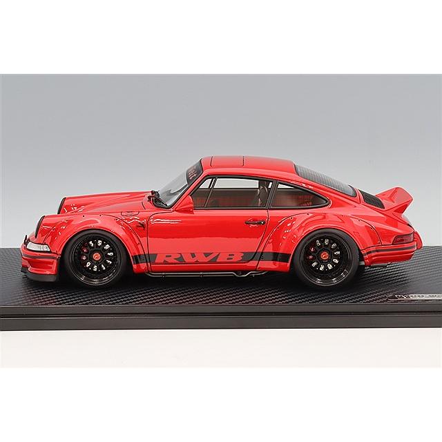 イグニッションモデル 1/18 RWB Backdate レッド/WORK M1タイプ18