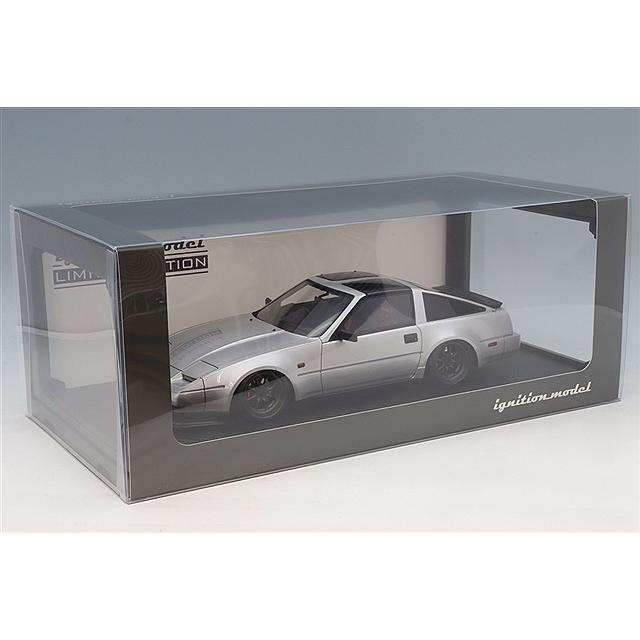 海外並行品 イグニッションモデル 1/18 日産 フェアレディZ 2シーター 300ZR (Z31) シルバー/RSワタナベ エイトスポーク16インチ(ガンメタリック) |  | 03