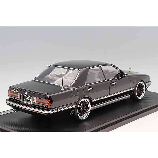 イグニッションモデル 1/18 日産 セドリック シーマ (Y31) ブラック