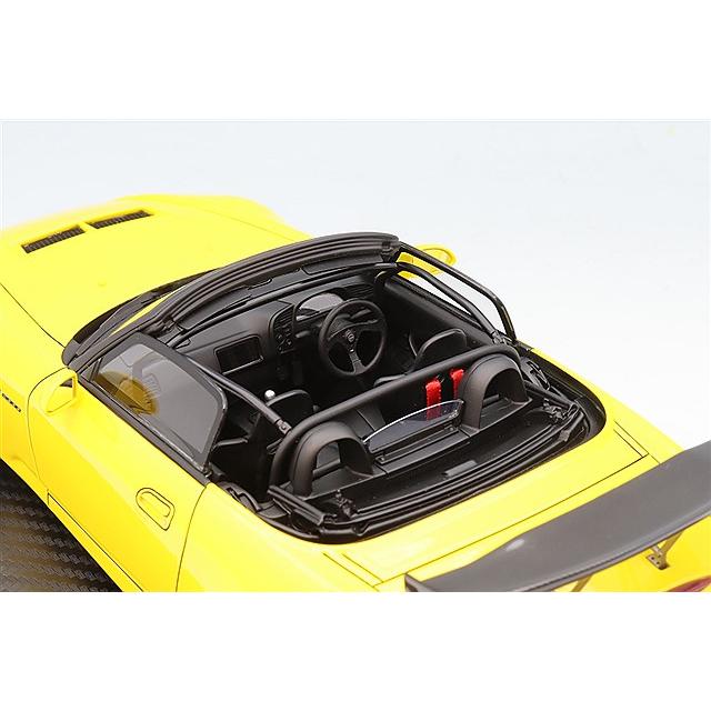 イグニッションモデル 1/18 ホンダ S2000 (AP1) イエロー/CE28タイプ17
