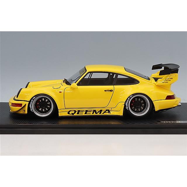 イグニッションモデル 1/18 RWB 964 イエロー/WORK M1タイプ18インチ(ポリッシュ/ガンメタリック) |  | 01