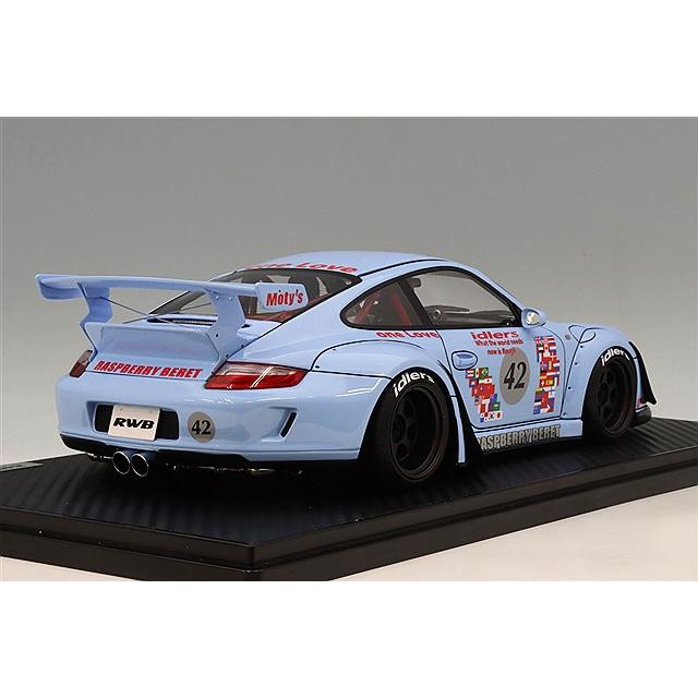 イグニッションモデル 1/18 RWB 997 ライトブルー/WORK L1タイプ18インチ(ガンメタリック) |  | 02