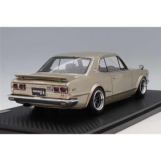 イグニッションモデル 1/18 日産 スカイライン 2000 GT-R (KPGC10) ダークシルバー/RSワタナベ エイトスポーク15インチ |  | 02