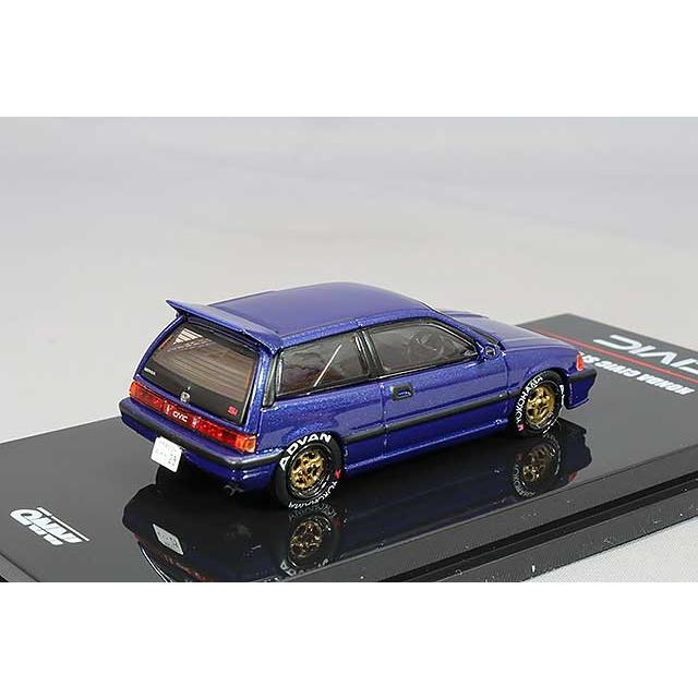 イノモデル 1/64 ホンダ シビック Si E-AT ダークブルー : キッド