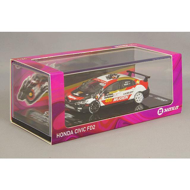 ミニカー/完成品 イノモデル 1/64 ホンダ シビック FD2 無限 2018 台湾