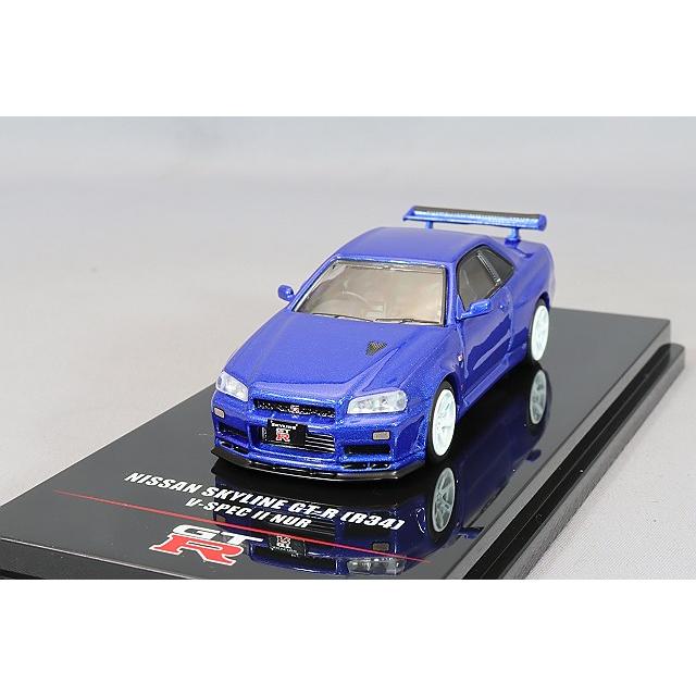 イノモデル 1/64 日産 スカイライン GT-R (R34) V-Spec II Nur