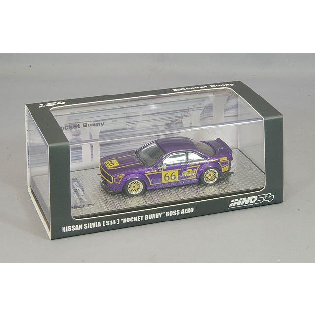 ミニカー/完成品 イノモデル 1/64 日産 シルビア S14 ロケット