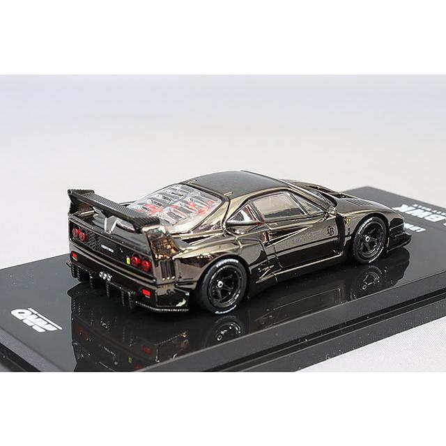 イノモデル 1/64 LBWK F40 クロームブラック : キッドボックス