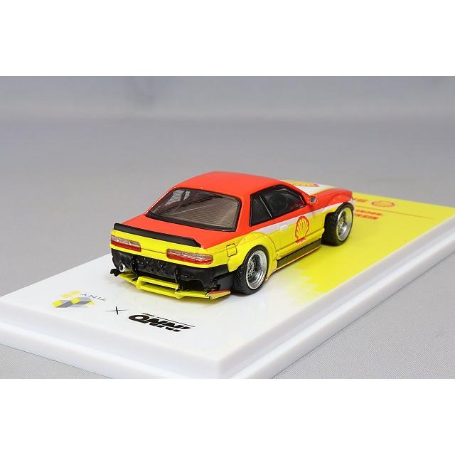 ミニカー/完成品 イノモデル 1/64 日産 シルビア S13 V2 パンデム ロケットバーニー "SHELL"｜kidbox｜03