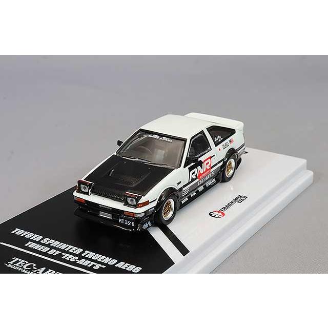 TEC-ART'S トヨタ スプリンター AE86 1:64 1/64 Toyota スプリンター トレノ AE86 Tuned by ”TEC-ART'S