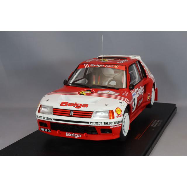 ミニカー/完成品 イクソ 1/18 プジョー 205 T16 1985 イープルラリー