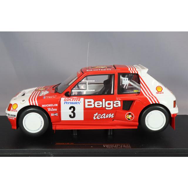ミニカー/完成品 イクソ 1/18 プジョー 205 T16 1985 イープルラリー