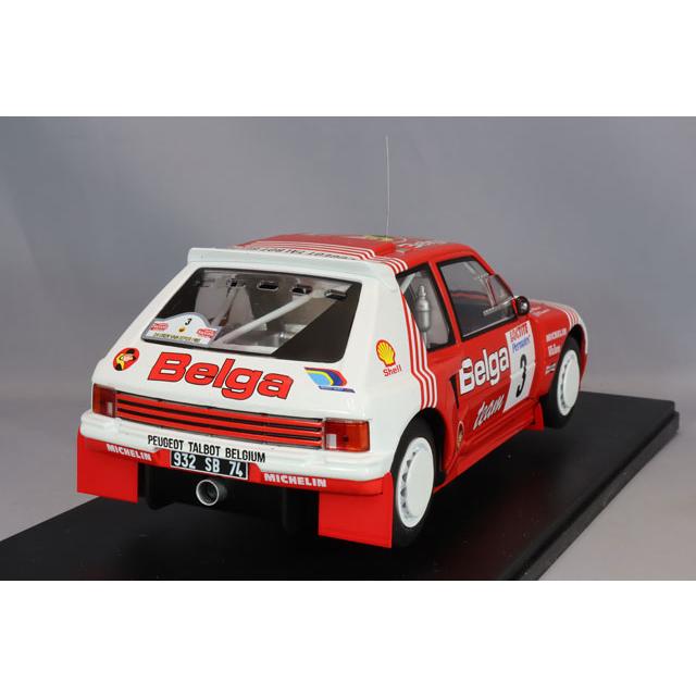 ミニカー/完成品 イクソ 1/18 プジョー 205 T16 1985 イープルラリー
