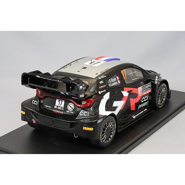 イクソ 1/18 トヨタ GR ヤリス ラリー1 2024 モンテカルロ ラリー 2位