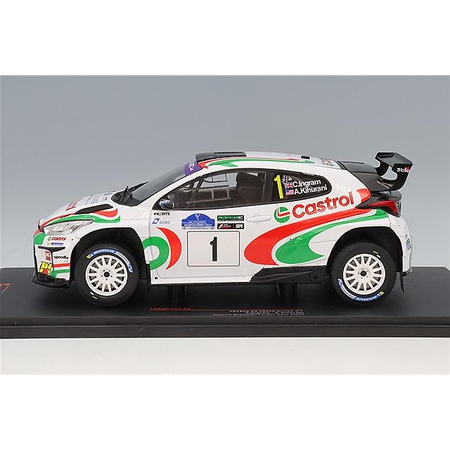 イクソ 1/18 トヨタ GR ヤリス ラリー2 カストロール 2024 VOYONIC