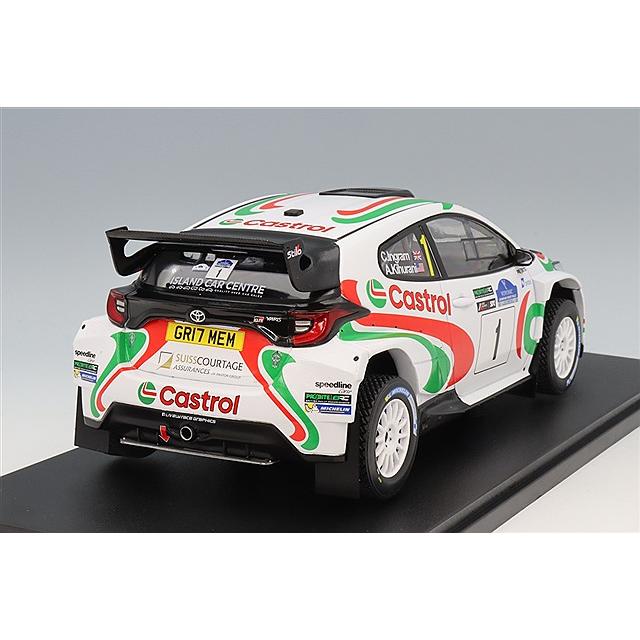 イクソ 1/18 トヨタ GR ヤリス ラリー2 カストロール 2024 VOYONIC